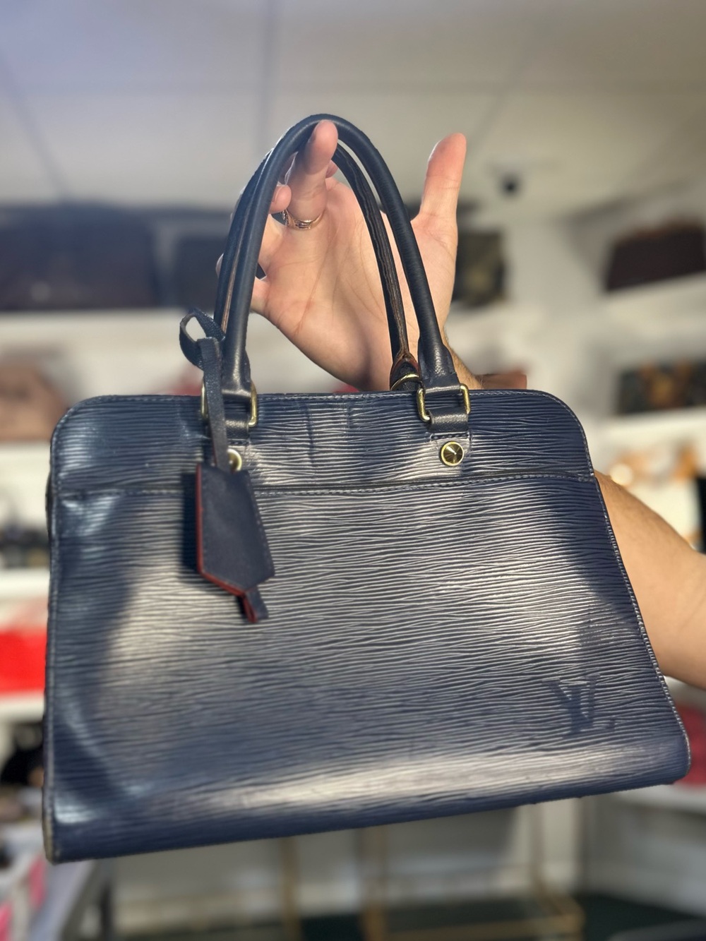 LV Rare Epi Leather Handbag